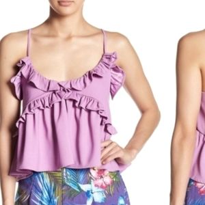 romeo & juliet couture • ruffle tank